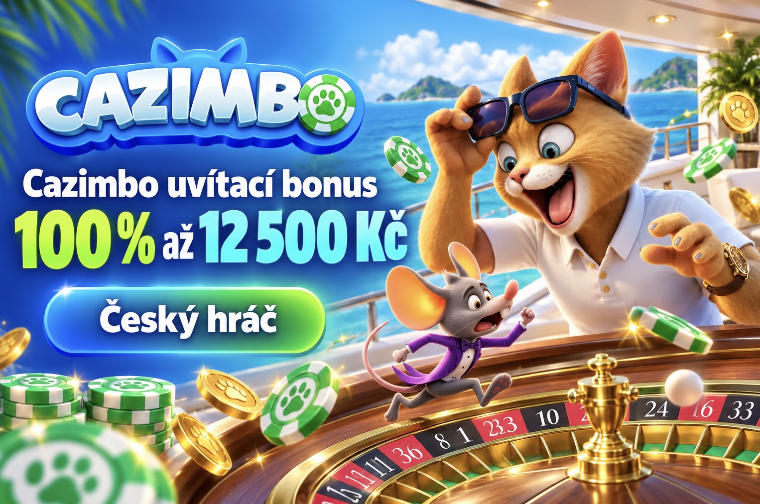 Cazimbo casino uvítací bonus (2026)